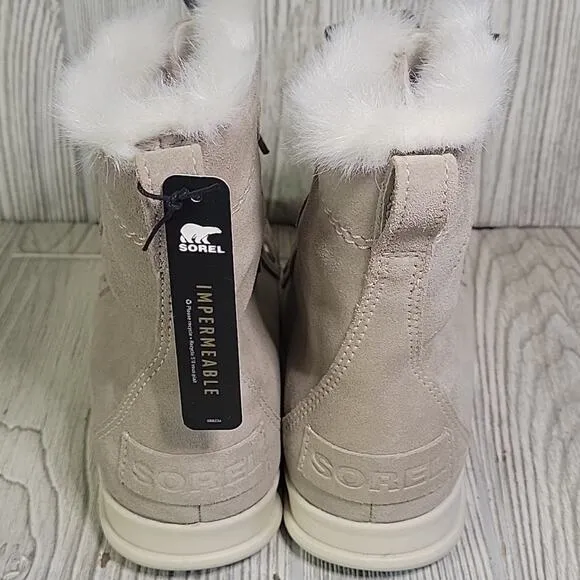 Sorel Explorer Joan Boot Ancient Fossil Winter Boots Womens Size 5.5 NEW