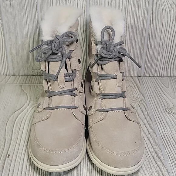 Sorel Explorer Joan Boot Ancient Fossil Winter Boots Womens Size 5.5 NEW