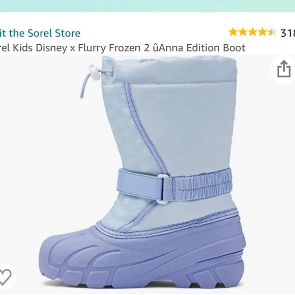 Sorel Frozen girls boots