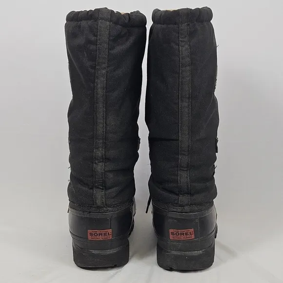 Sorel Kaufman Canada  Black Winter Boots Size 7