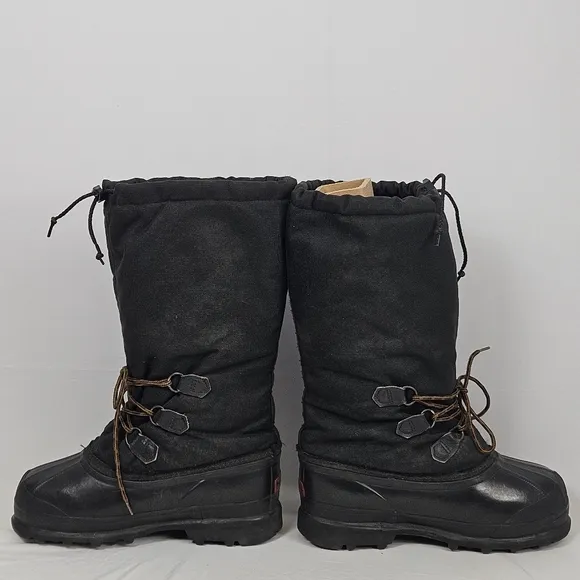 Sorel Kaufman Canada  Black Winter Boots Size 7