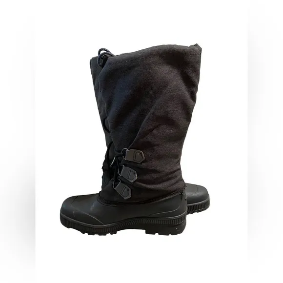 Sorel Kaufman Canada Boots Gray with Rubber Soles - Women’s  Size 8 Lace Up