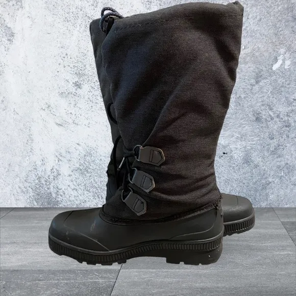 Sorel Kaufman Canada Boots Gray with Rubber Soles - Women’s  Size 8 Lace Up