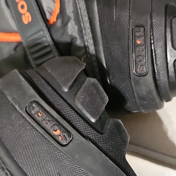 Sorel Kids' Gray and Orange Winter Boots