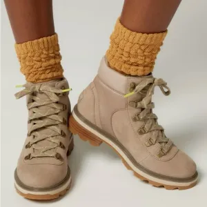 Sorel Lennox Hiker STKD Boot Sz 11 Color Beige Waterproof  NWT