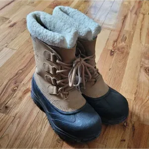 Sorel Men's 8 Caribou Wool Boots NL1004-280