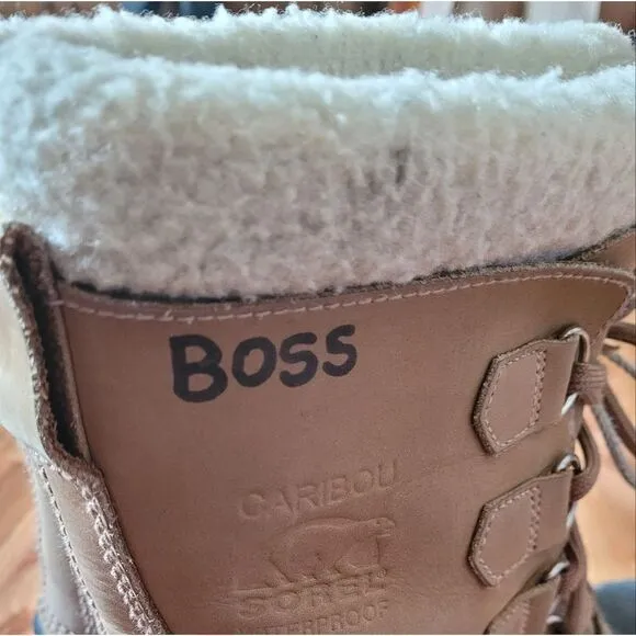 Sorel Men's 8 Caribou Wool Boots NL1004-280