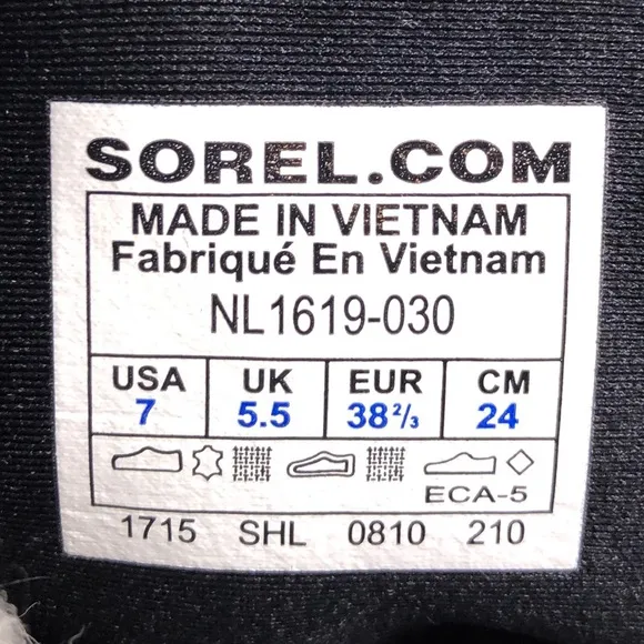 Sorel Sorelli Tall Lace up Winter Boots 7