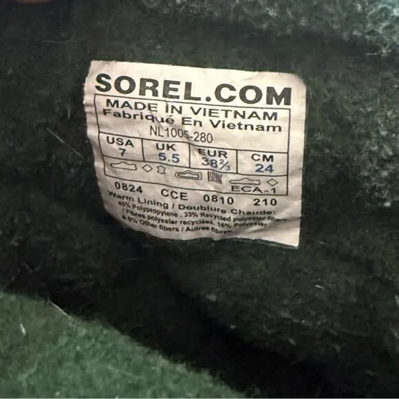Sorel Winter Snow Unisex Boots Men’s 7 Women’s 8.5