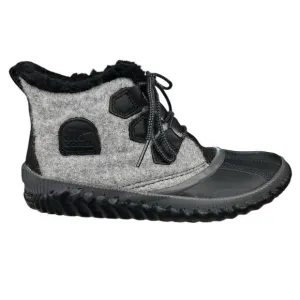 Sorel Women’s Out N About Plus Grey Felt Winter Boot Size US 8