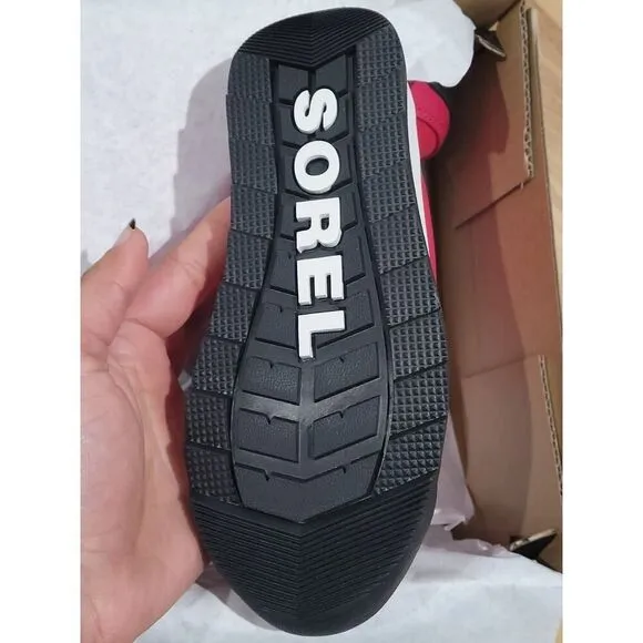 Sorel youth Whitney 2 red waterproof shoes size little kid 12 M