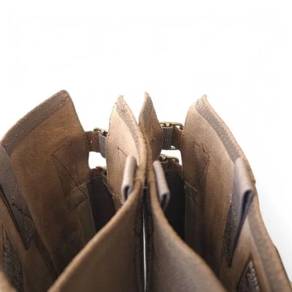 Sorel Major Tall Leather Distressed Leather Mid Calf Boot NL2309-245 Women's 6.5
