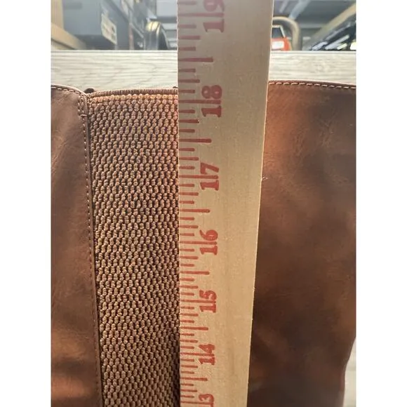 Soul by Naturalizer Adrian Knee High Boots Womens Sz 10 M Brown