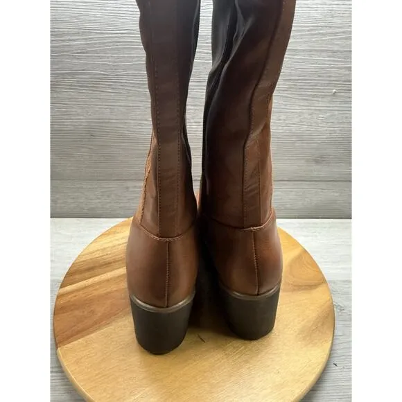Soul by Naturalizer Adrian Knee High Boots Womens Sz 10 M Brown