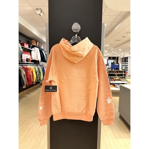 Sp5der SP5 Sweatshirt Hoodie Bellini Peach SS24 SP5 OG Web Spider Worldwide P*NK