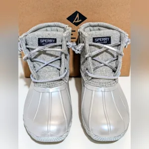 SPERRY, Saltwater Grey, Duck Boot, Size 11