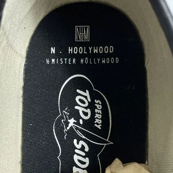 Sperry X N Hoolywood Mr Hollywood Mens 9 Japan CVO Skate Shoes Leather NEW!