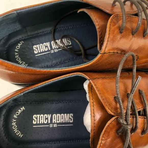 Stacy Adams Bike Toe Oxford Dress Shoes