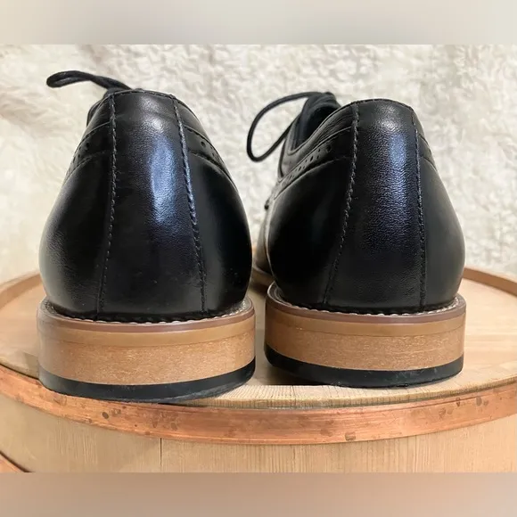 Stacy Adams Black Oxford Dress Shoes 11.5M