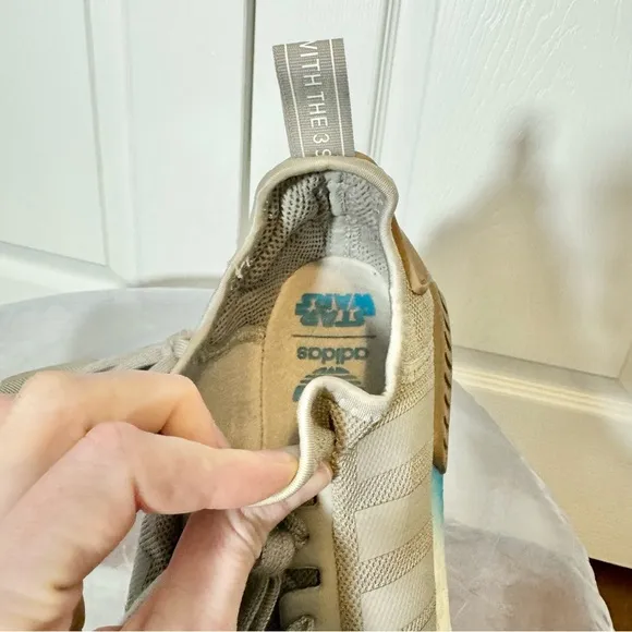 Star Wars x Adidas Boost Womens Rey Running Shoes NMD R1 Size 9.5