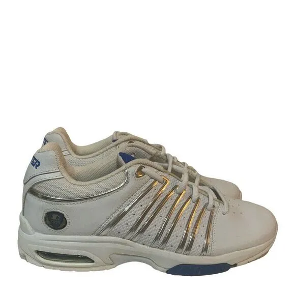 Starter Caddy Shoes Leather Upper Mens Size 10 Lace Up Athletic Running Sneakers