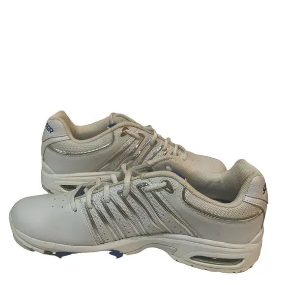 Starter Caddy Shoes Leather Upper Mens Size 10 Lace Up Athletic Running Sneakers