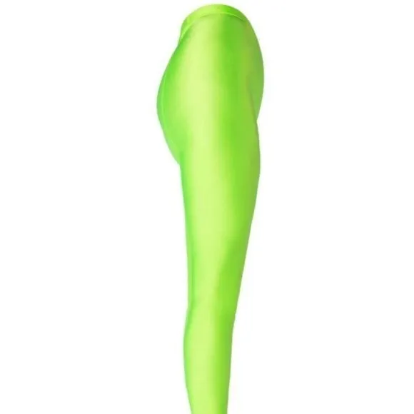 Stasia Neon: Shiny Biker Pant STILETTO Boot SIZE 8 7.5 11