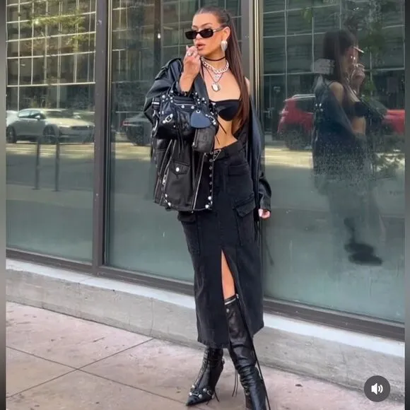 Stilleto fringe boots