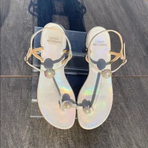 Stuart Weitzman iridescent Sandals