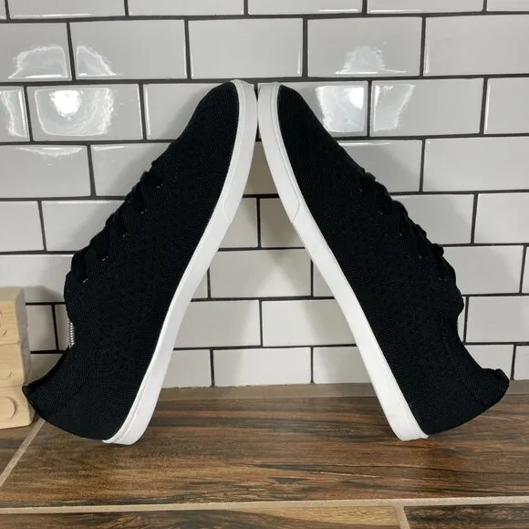 Suavs The Zilker Mens Size 14 Shoes Black Knit Washable Packable Casual Sneakers