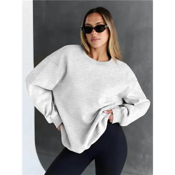 Sweatshirts for Women Hoodies Oversized Crewneck Tops Sweaters