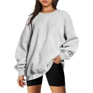 Sweatshirts for Women Hoodies Oversized Crewneck Tops Sweaters