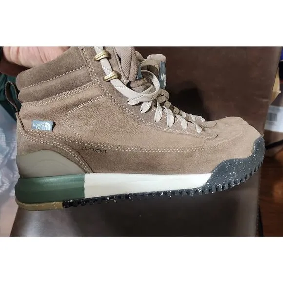 The North Face Back-To-Berkeley III Textile WP Boots TNF Brown Tan Size 9.5 Hiki