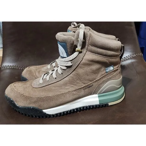 The North Face Back-To-Berkeley III Textile WP Boots TNF Brown Tan Size 9.5 Hiki