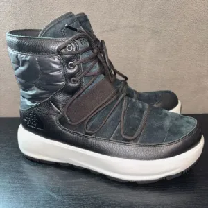 The North Face Ozone Hight Top Bootie Snow Winter Black Boot Men’s 9.5 EUC Rare