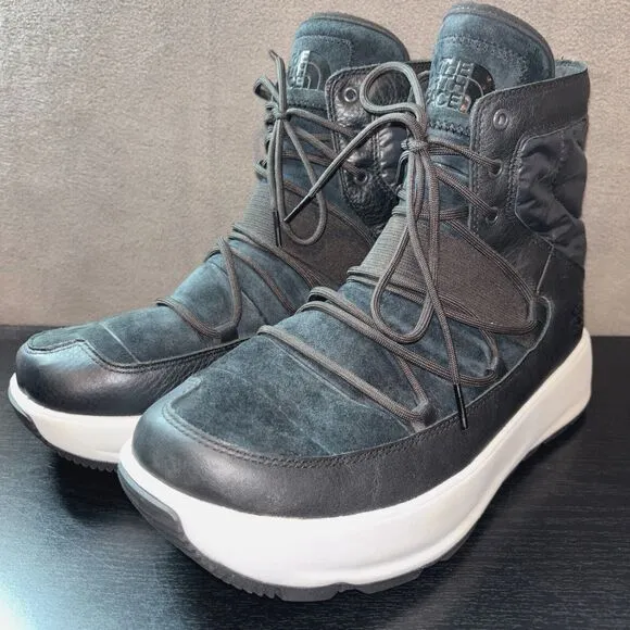 The North Face Ozone Hight Top Bootie Snow Winter Black Boot Men’s 9.5 EUC Rare