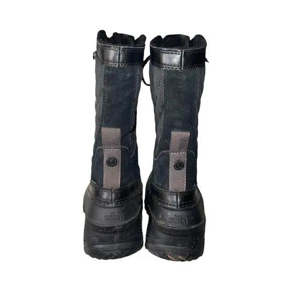 The North Face Thermoball Waterproof Leather Snow Ski Sledding Boots Girl's 4