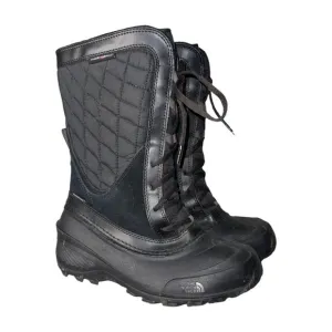 The North Face Thermoball Waterproof Leather Snow Ski Sledding Boots Girl's 4