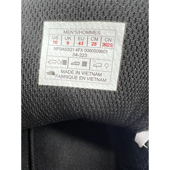 The North Face Vectiv Taraval Men's Hiking Shoes Sneakers NF0A52Q1 Size 10 NEW🛒