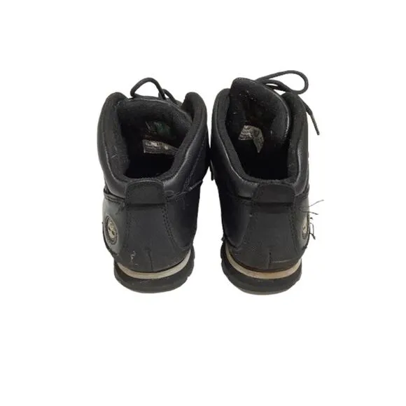 Timberland Black Leather Hiking Boots Size 10 Men's – Outdoor, Rugged, Classic