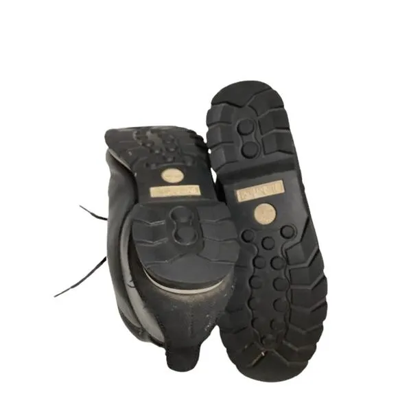 Timberland Black Leather Hiking Boots Size 10 Men's – Outdoor, Rugged, Classic