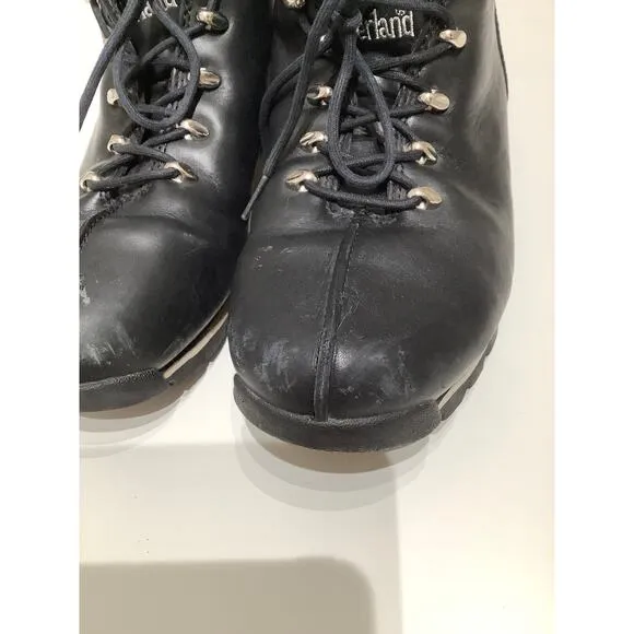 Timberland Black Leather Hiking Boots Size 10 Men's – Outdoor, Rugged, Classic