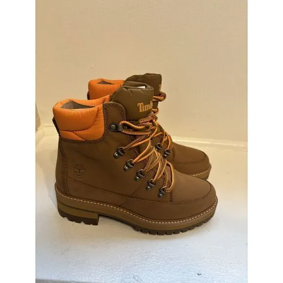 Timberland Courmayeur Valley Waterproof‎ Leather/Fabric Hiker Boot Size 6 New