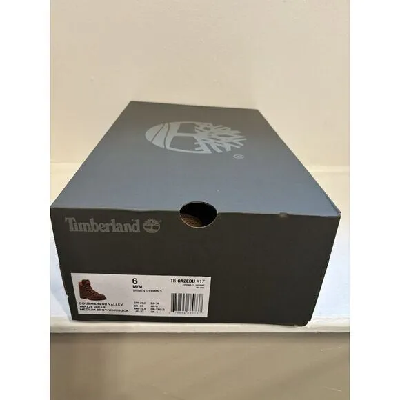 Timberland Courmayeur Valley Waterproof‎ Leather/Fabric Hiker Boot Size 6 New