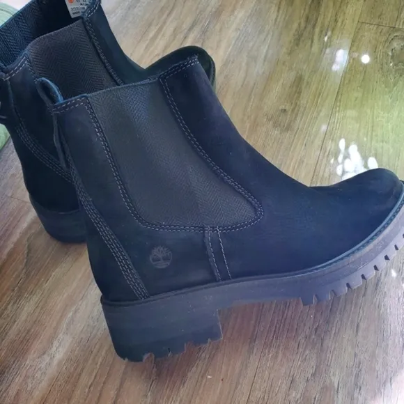 Timberland Courmayur Black Chelsea Boots