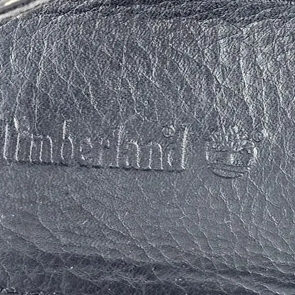Timberland Estla #11675 Black Leather and Cork Thong Sandals Women's 7.5…