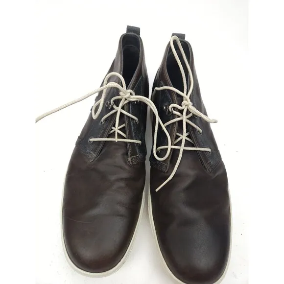 Timberland Shoes Mens 11 Sneakers Lifestyle Leather Amherst Chukka Boot Brown