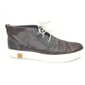Timberland Shoes Mens 11 Sneakers Lifestyle Leather Amherst Chukka Boot Brown