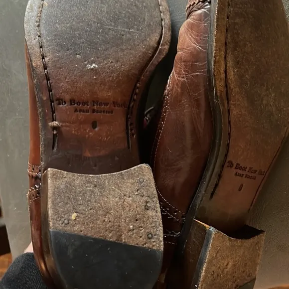 To Boot New York Adam Derrick Leather Dress Shoes