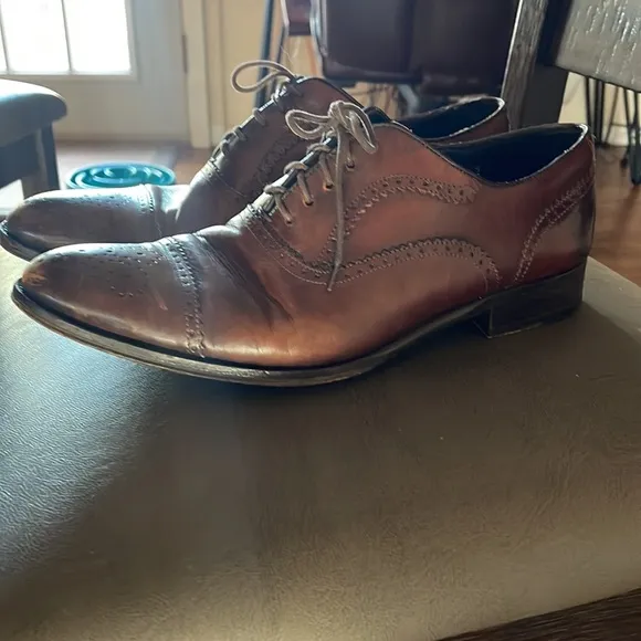 To Boot New York Adam Derrick Leather Dress Shoes